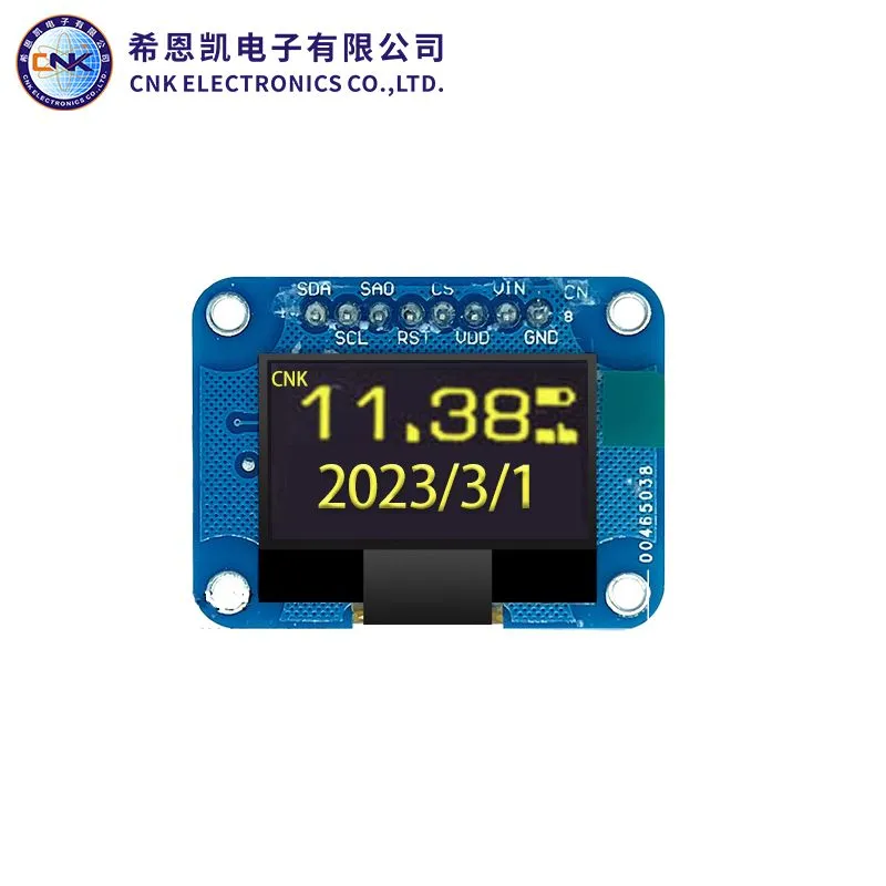 0,96 hazbeteko old modulua