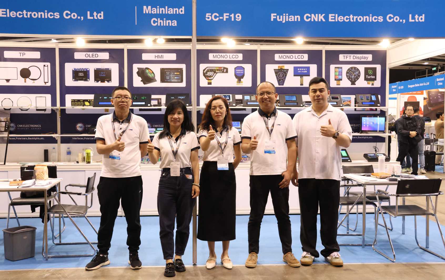 CNK Electronics-ek 2025eko Hong Kongeko Udaberriko Elektronika Azokan bistaratzeko teknologia berritzaileak erakusten ditu