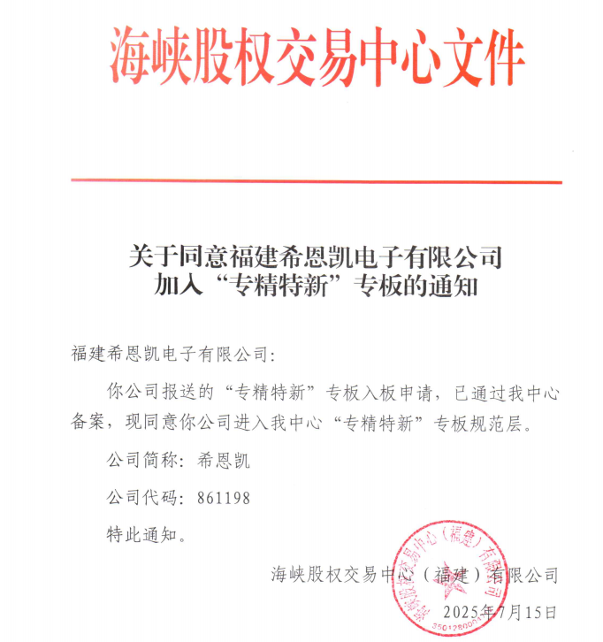 CNK Electronics Strait Equity Exchange-ko 