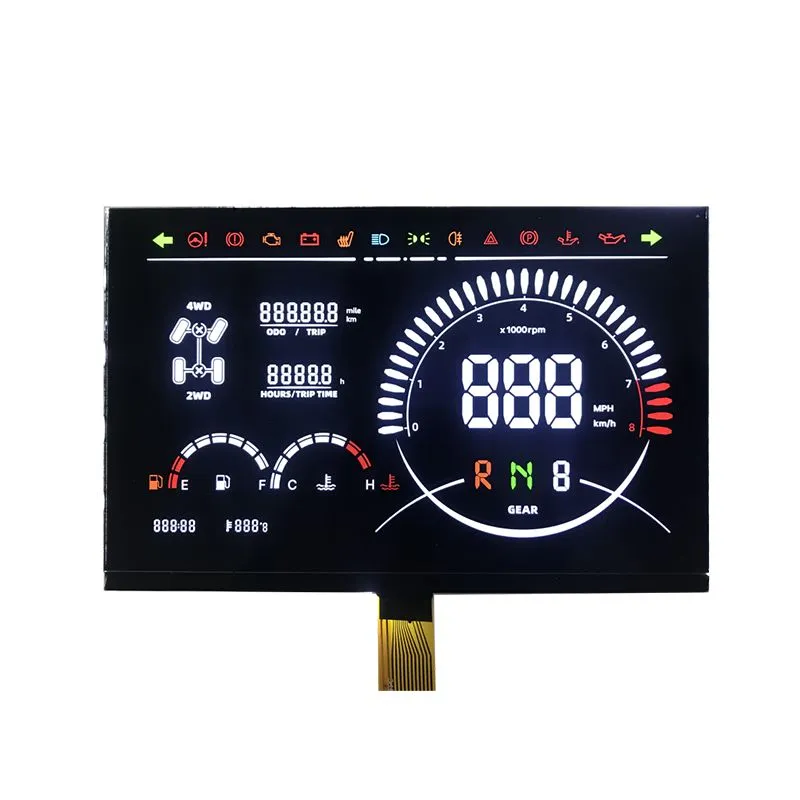 Segmentu LCD pantaila modulua